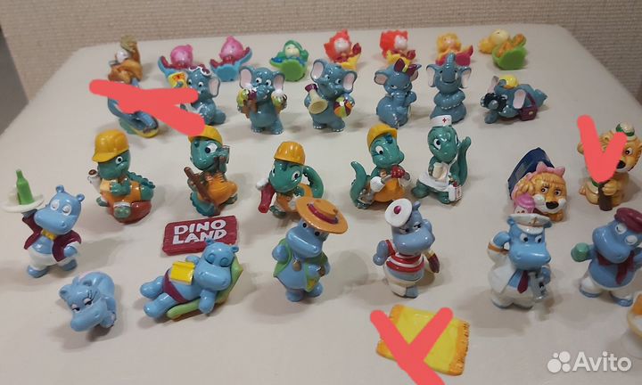 Целые игрушки из киндер сюрпризов