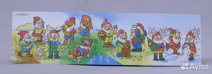 Полная серия Киндер 1994 года. «Гномы 12 месяцев»