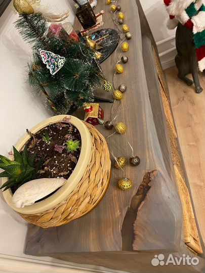 Тумба из слэба дерева на заказ