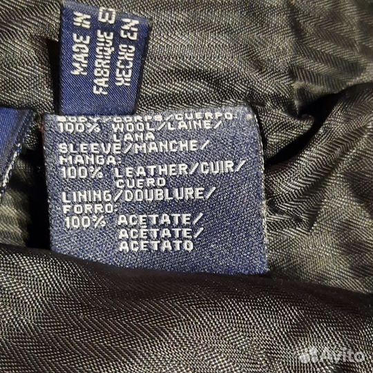 Tommy hilfiger куртка кожа