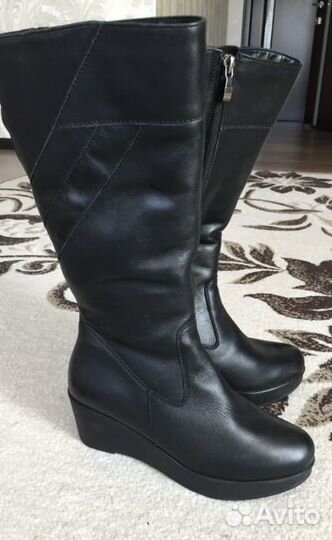 Сапоги зимние натуральные