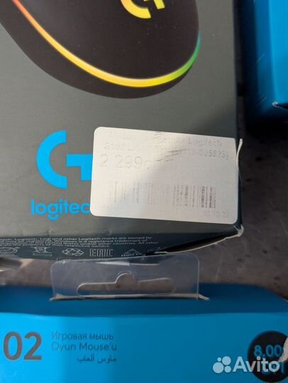 Мышки Logitech g 102