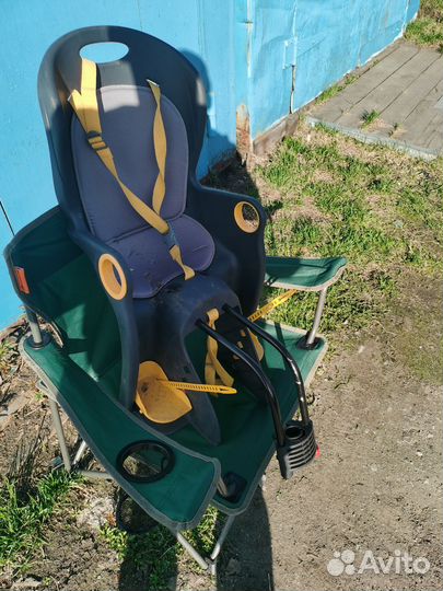 Детское велокресло на багажник