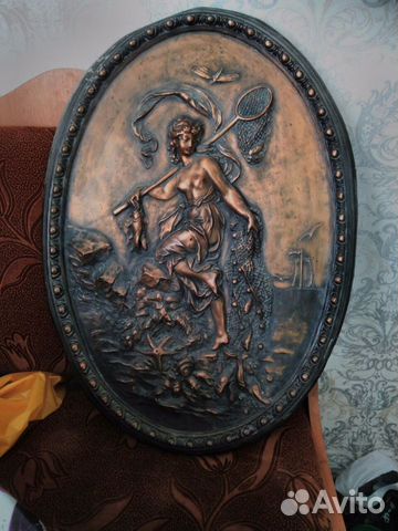 Панно из металла