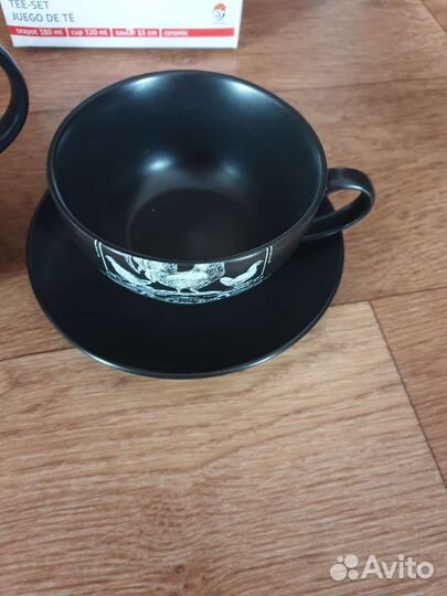 Чайник заварочный с кружкой