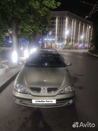 Renault Megane 1.6 МТ, 2003, 271 000 км