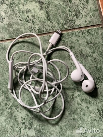 Наушники apple earpods lightning