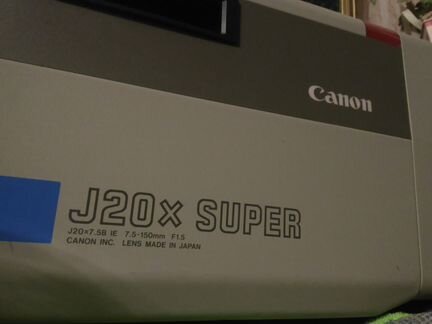 Оптика Canon J20x7.5 BE