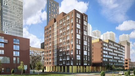 2-к квартира, 83.2 м², 5/51 эт.