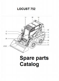Каталог запчастей + Руководство Locust 752