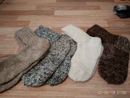 Шерстяные носки