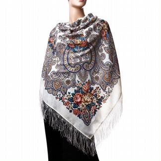 Платок павлопосадский шерстяной