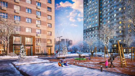 Квартира-студия, 23 м², 18/22 эт.