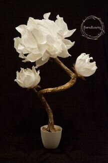 Цветы шары светильники