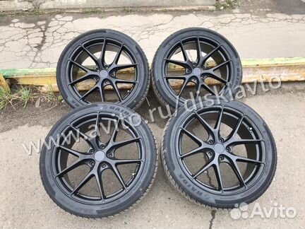 Колёса в сборе R19 HRE Matt Black для Kia Optima