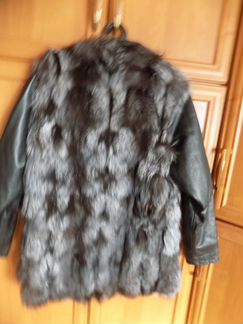 Жилетка из меха чернобурки, р-р 48 (L)