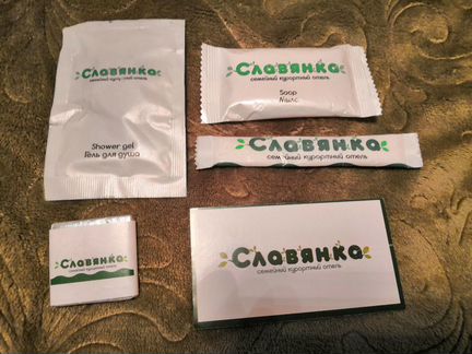 Набор порционный из отеля Славянка