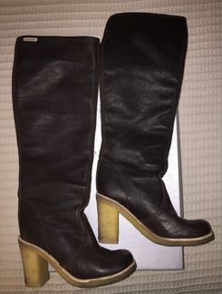 Сапоги кожаные See By Chloe оригинал