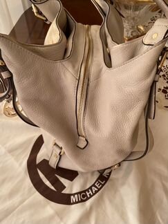 Сумка женская Michel Kors оригинал. Бежевого цвета