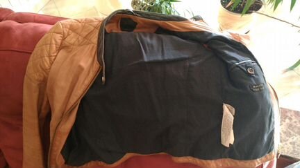 Кожаная куртка Massimo dutti