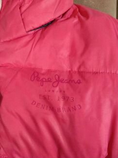 Новая куртка для девочки PepeJeans Kids р. 10 л