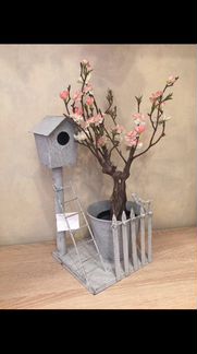 Кашпо новое Горшок для цветов и растений Домик