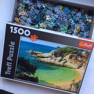 Пазлы Морской пейзаж, Trefl 1500 шт