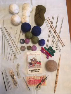 Пряжа и спицы советского качества