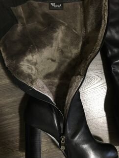 Новые зимние кожаные сапоги Respect