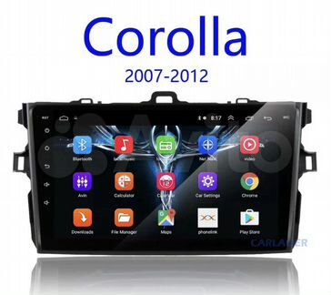 Android Toyota Corolla e140/150 / магнитола Тойота