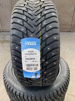 Шины 235/45/18 Nokian Hakkapeliitta 8
