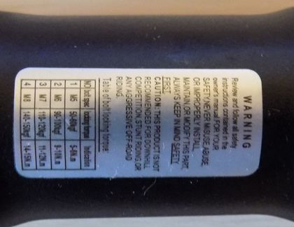 Вынос с велосипеда Scott