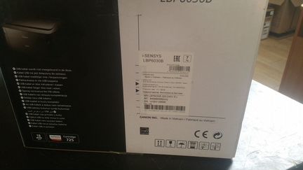Новый принтер Canon i-sensys LBP6030b