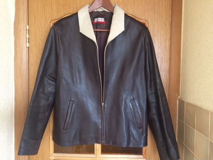 Кожаная куртка 48 размер