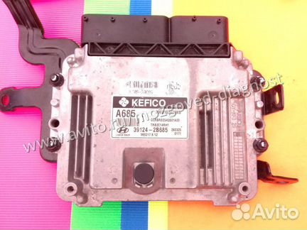 Эбу Мозги на Hyundai Solaris Kia Рио A685 Kef Эбу