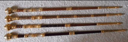 Трость коллекционная с секретом, Златоуст