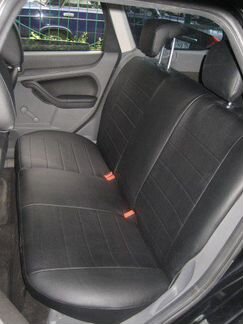 Модельные чехлы Форд Фокус 2 из экокожи