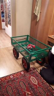 Тележка с откидными бортами sadovodcart