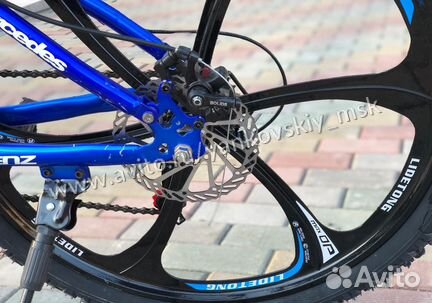 Велосипед на литых дисках