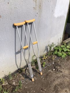 Алюминиевые костыли