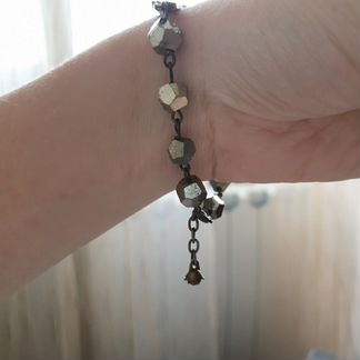 Браслет с пиритом