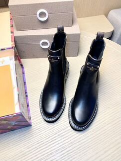 Ботинки Louis Vuitton LV Beaubourg черные