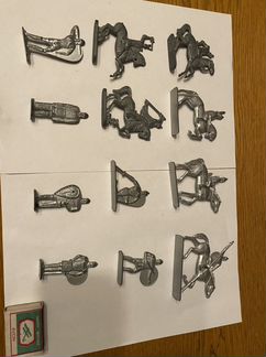 Оловяные солдатики рыцари СССР