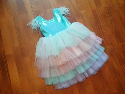 Красивое платье на девочку 6 лет