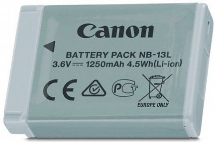 Аккумулятор Canon NB-13L новый в упаковке