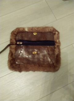 Сумка / клатч кожаный