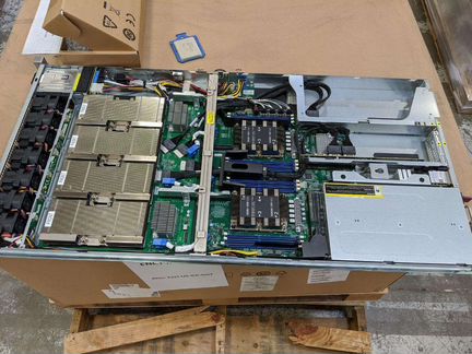 Сервер Supermicro 2x Tesla V100 2x Xeon 6226 384GB