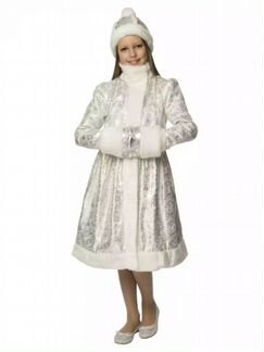 Карнавальный игровой костюм Снегурочка Узорчатая