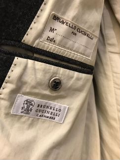 Пальто мужское brunello cucinelli. Кашемир 100