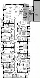 2-к квартира, 54.3 м², 15/15 эт.